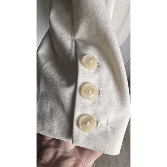 MOTF Womens Cream Open Swing Stretch Blazer Jacket Sz L NWOT - Picture 5 of 10